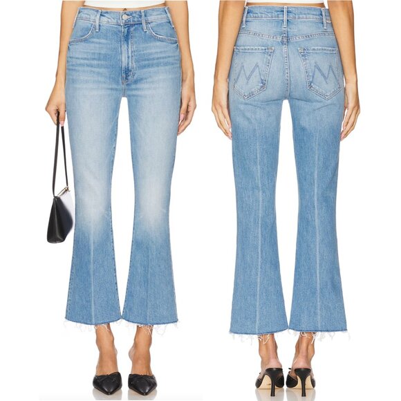 MOTHER The Hustler Ankle Fray Jeans Size 30 NWT